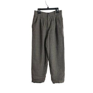 Georgio Saint Angelo Women's 100% Wool Tweed Pants - 10L